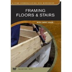 Framing Floors & Stairs DVD